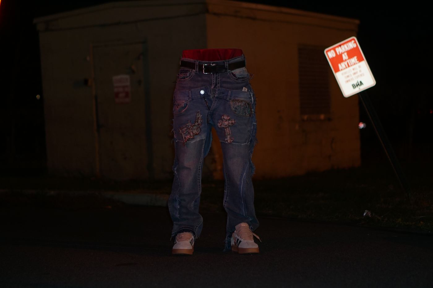 Cross patch denim preview